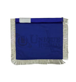 Masonic MASTER MASON Gold/Silver Embroided Apron square compass with G Blue