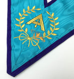 Masonic MEMPHIS MISRAIM OFFICER COLLARS Machine Embroidery Set - Set of 9 Collar - kitchcutlery
 - 6