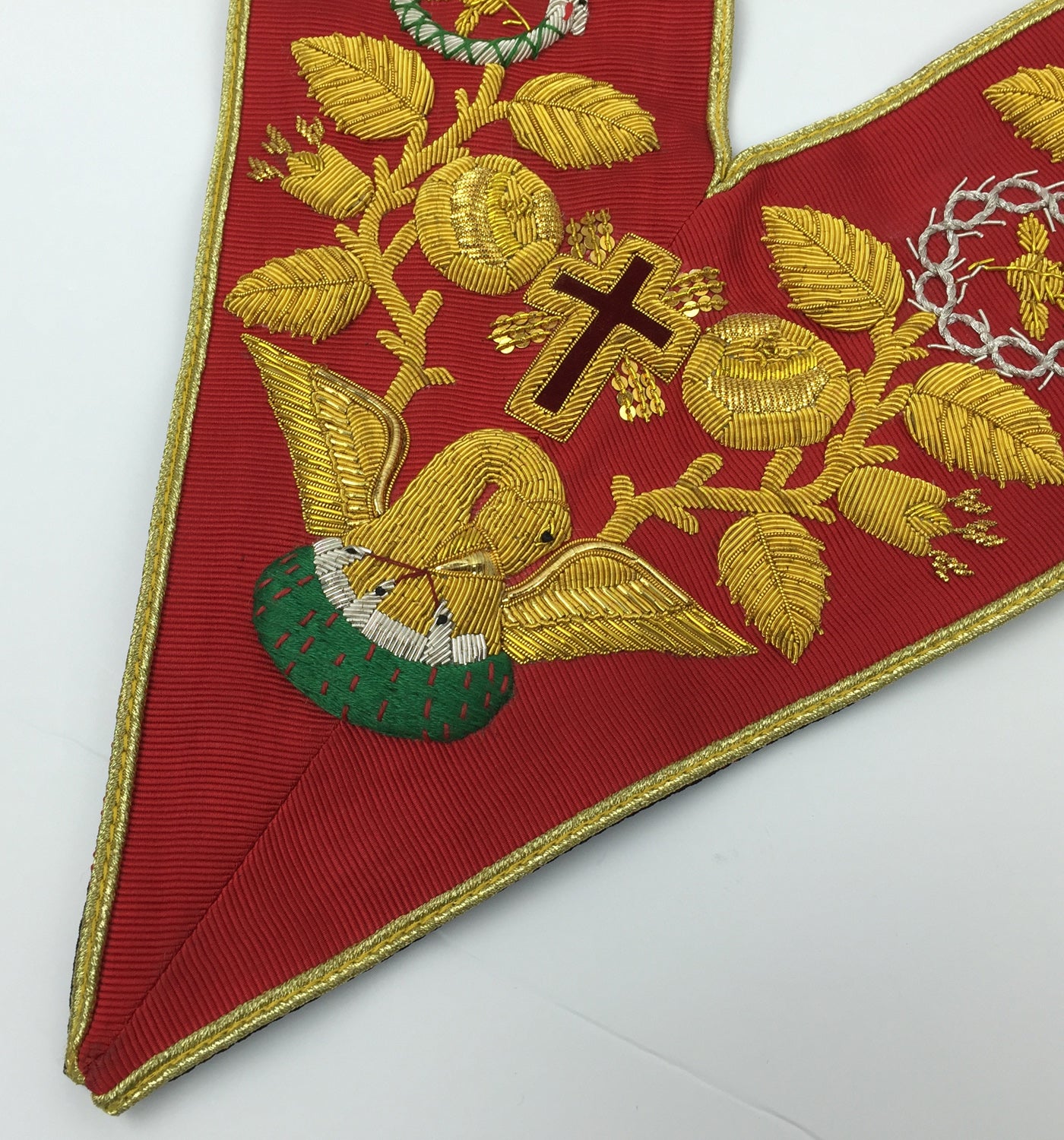 Scottish Rite Rose Croix 18th Degree Collar Red