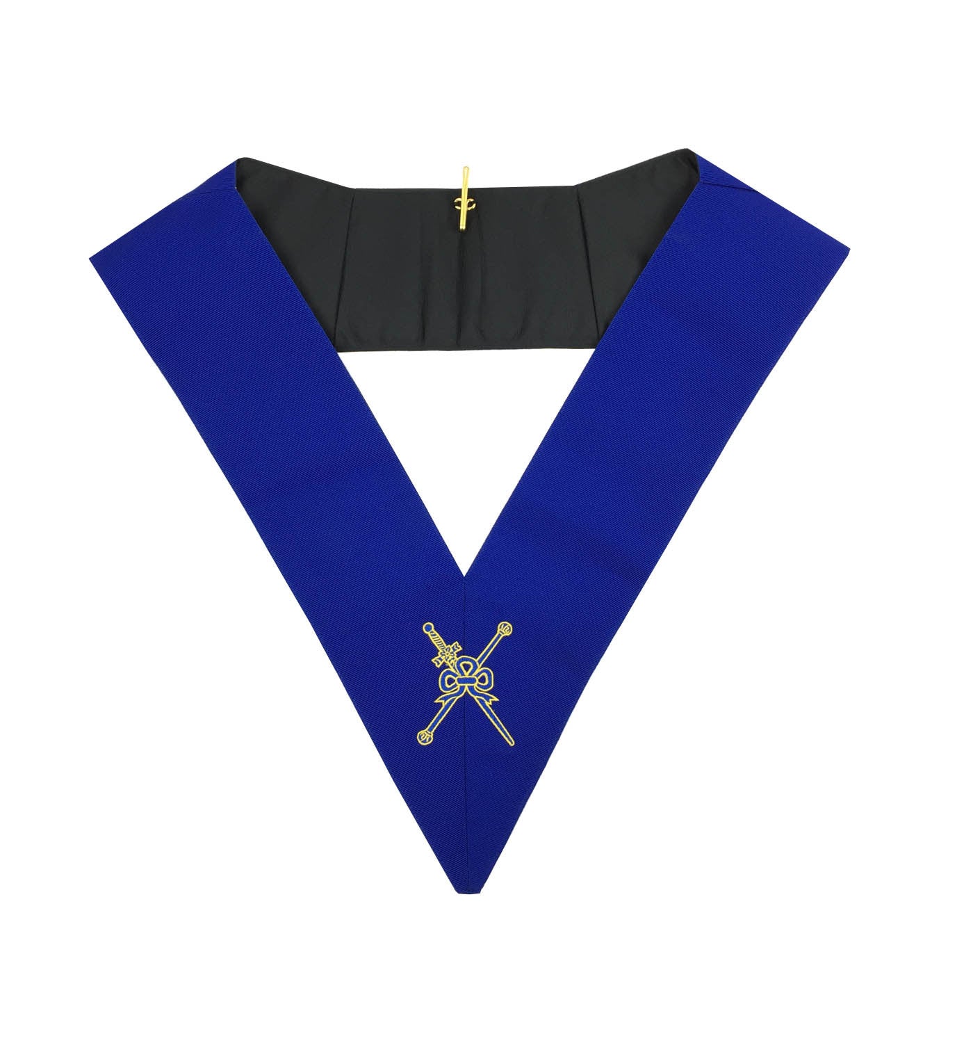 Masonic Blue Lodge Officers Collar Set of 11 Machine Embroidery Collars - kitchcutlery
 - 3