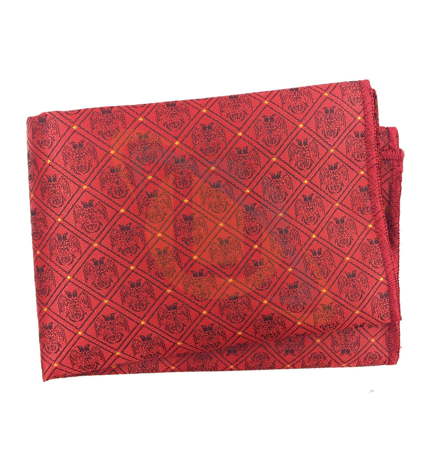 Rose Croix Scottish Rite 32nd Degree necktie bow Tie and pocket square Set Red Unique_Regalia