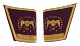 Masonic Scottish Rite 95th Degree Gauntlets Cuffs