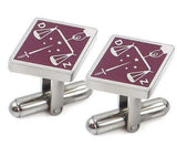Scottish Rite 16th Degree Princes of Jerusalem Rhombus Cufflinks