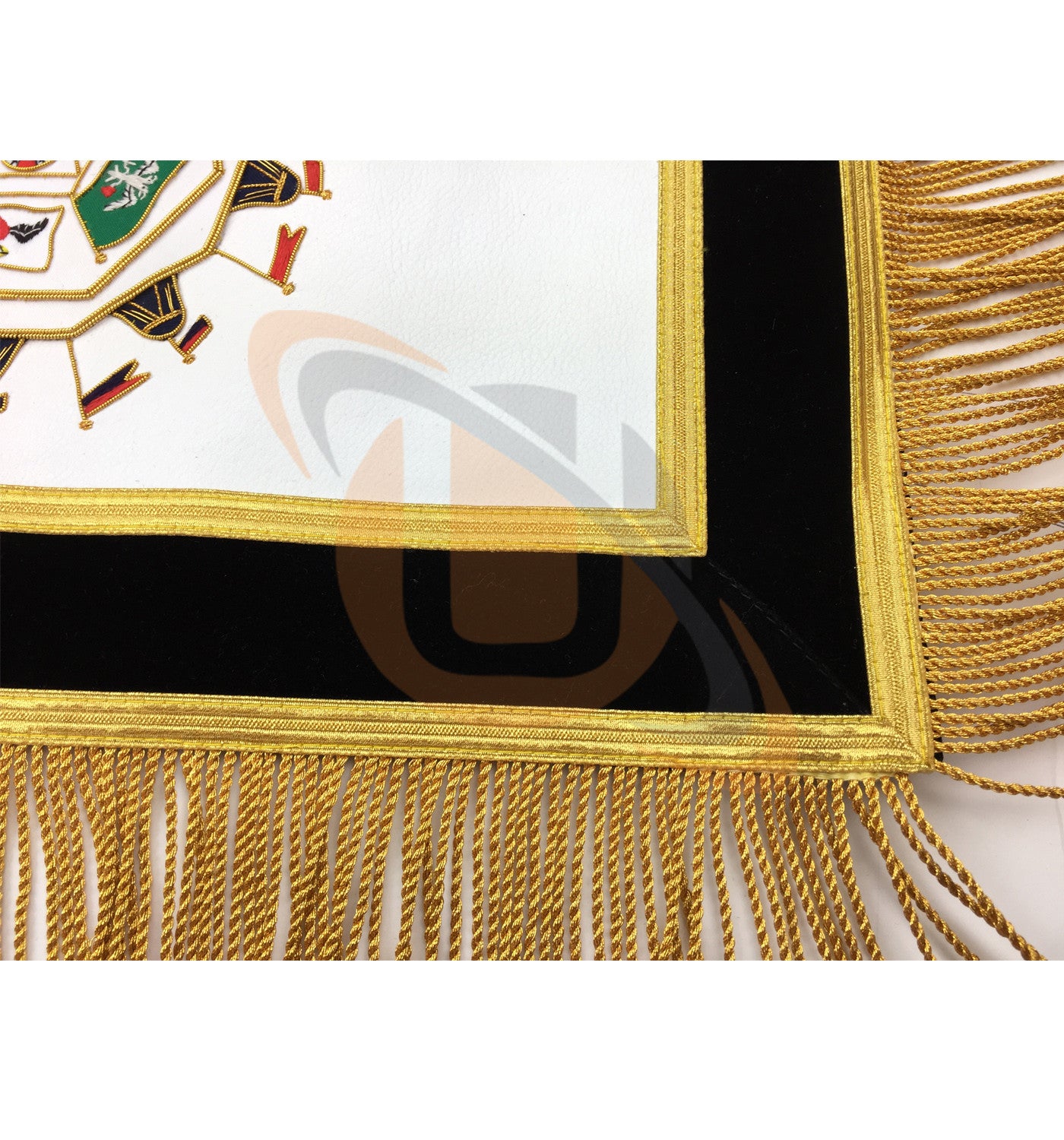 Masonic SCOTTISH RITE 32nd Degree Apron Hand Embroidery Master of Royal Secret - kitchcutlery
 - 4