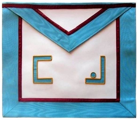Masonic Memphis Misraim Rite Master Mason Apron