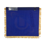 Masonic Blue Lodge Past Master Gold Handmade Embroidery Apron Blue Velvet - kitchcutlery
 - 4