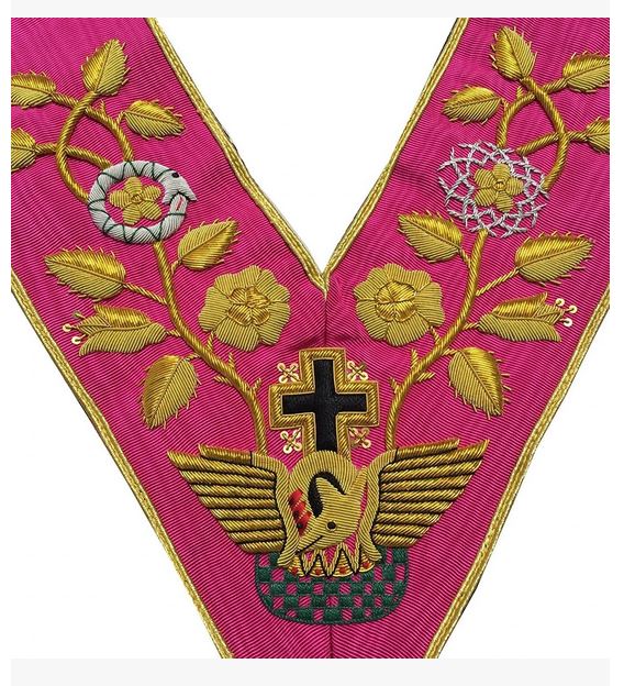 Rose Croix 18th Degree Collar