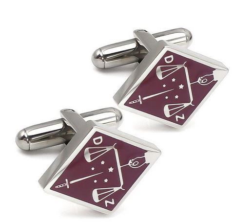 Scottish Rite 16th Degree Princes of Jerusalem Rhombus Cufflinks