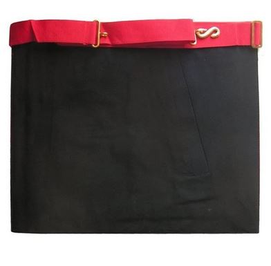 Masonic Scottish Rite apron - AASR - 18th degree - Knight Rose-Croix - Latin cross