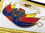 Masonic SCOTTISH RITE 32nd Degree Apron Hand Embroidery Master of Royal Secret