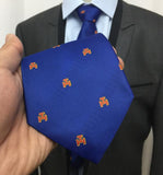 Masonic Royal Arch Tie 100% silk RA Beautiful Masons Gift-Blue