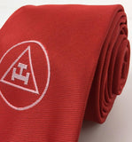 Masonic 100% silk Royal Arch RA Silk Tie with embroided Logo