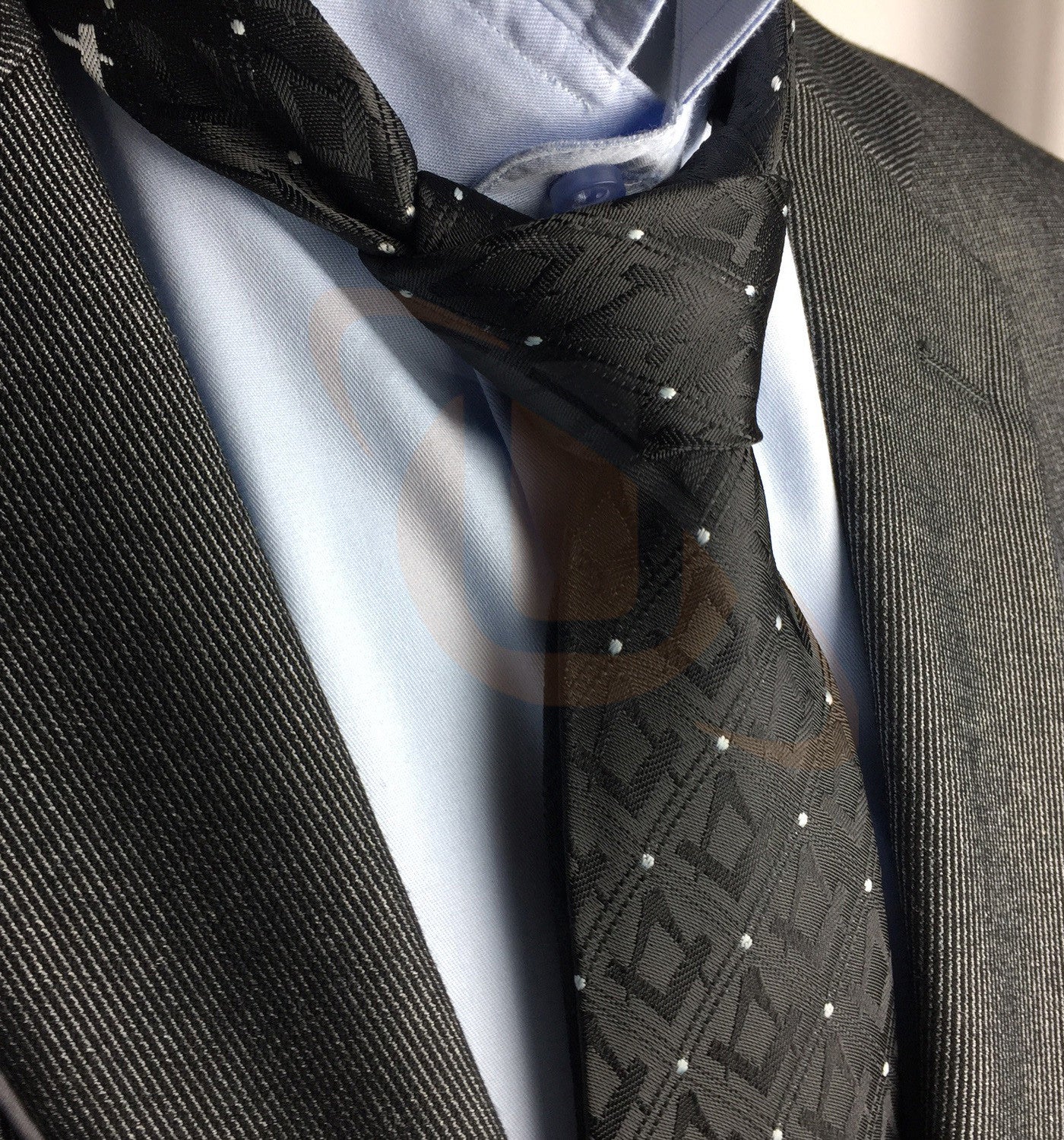 Masonic Regalia Tie with Polkadot - Unique Regalia