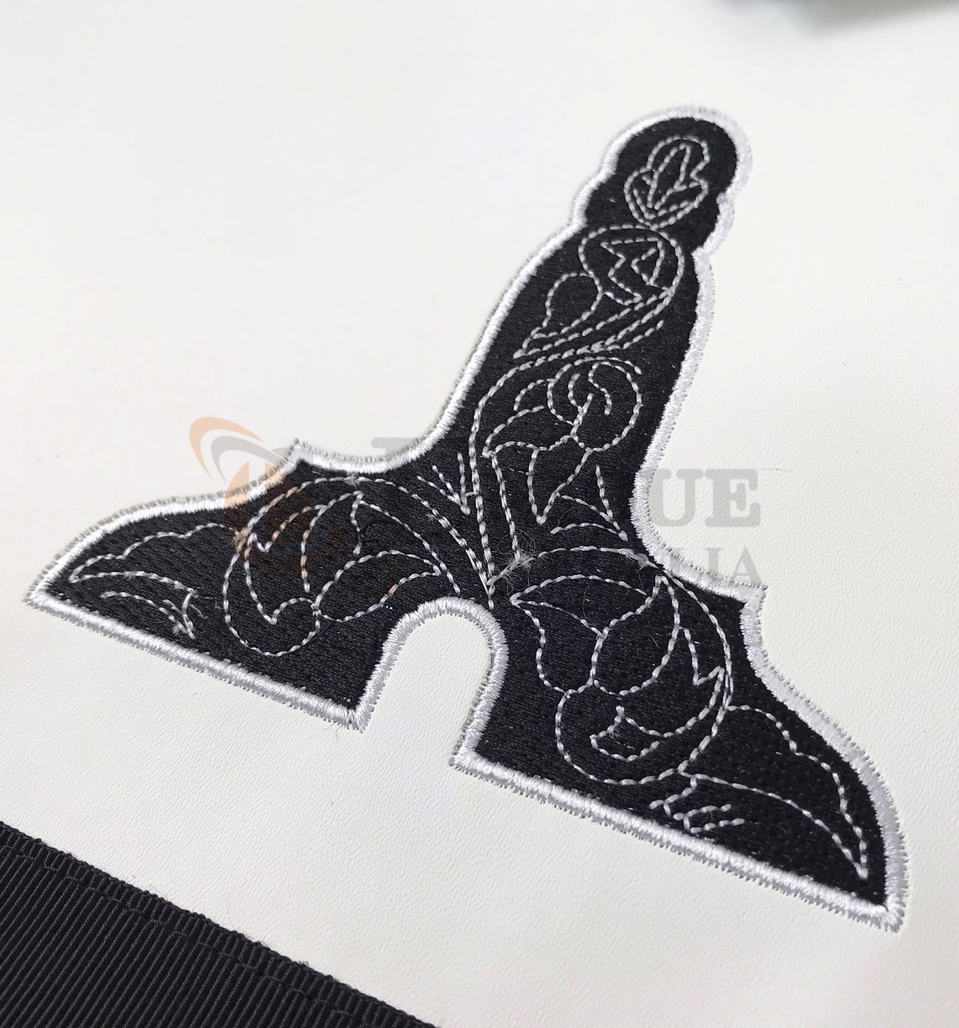 Masonic Funeral Members Apron Set