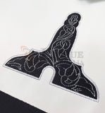 Masonic Funeral Members Apron Set