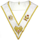 Rose Croix 33rd Degree Hand embroidered Apron