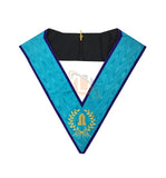Masonic MEMPHIS MISRAIM OFFICER COLLARS Machine Embroidery Set - Set of 9 Collar - kitchcutlery
 - 3