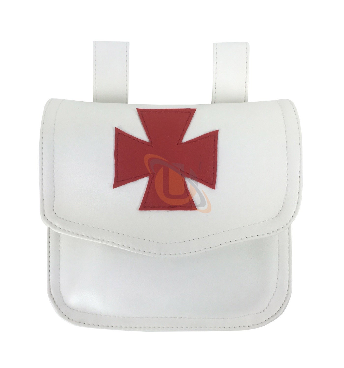 Knight Templar Alms Bag White - kitchcutlery
 - 1