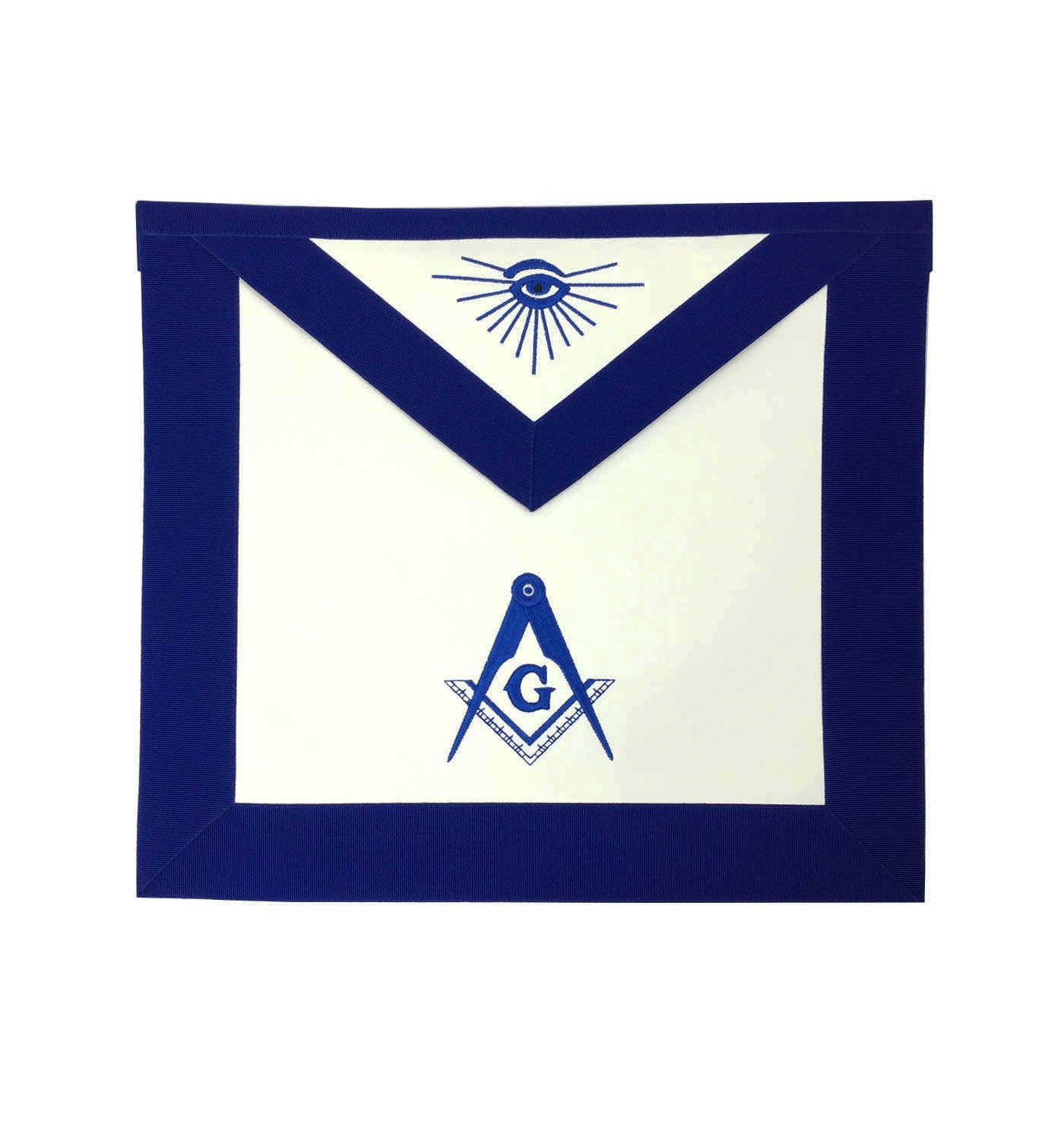 Copy of Masonic Blue Lodge Master Mason Apron Machine Embroidery Blue - kitchcutlery
 - 1