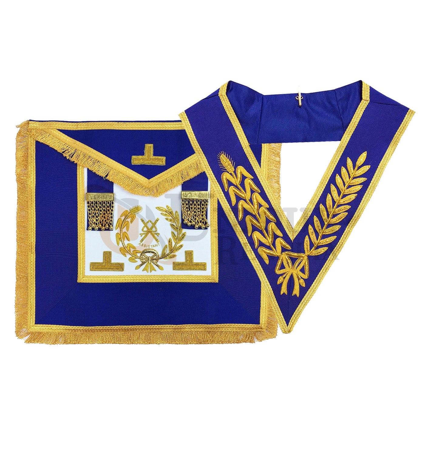 Craft Assistant Grand Director of Ceremonies full dress Apron and Collar Set