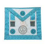 Master Masons Apron with Lodge badge  Unique_Regalia