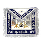 Masonic Grand Lodge Past Master Apron Gold & Silver Hand Embroidery Apron