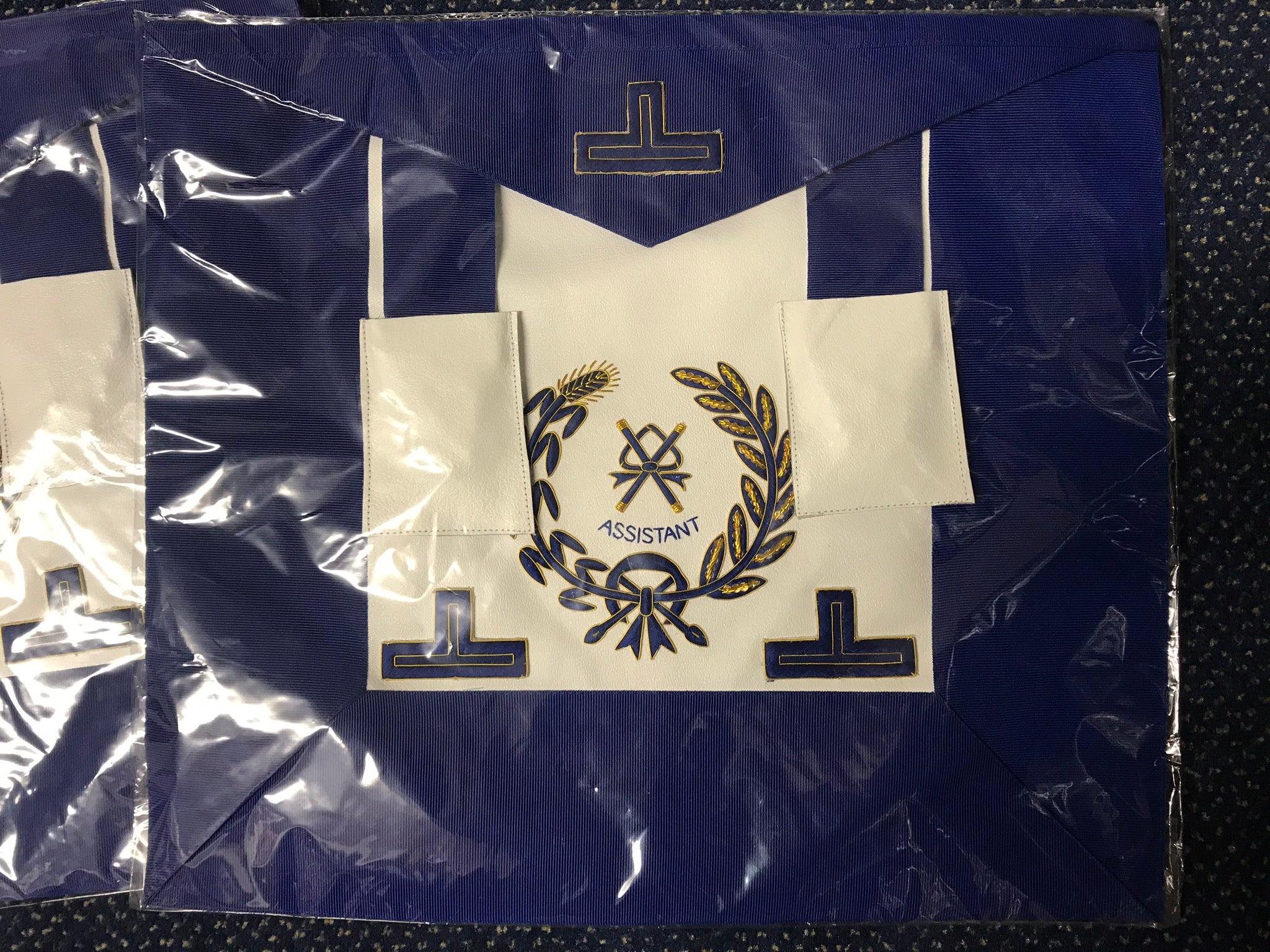 Craft Assistant Grand Director of Ceremonies full dress Apron and Collar Set