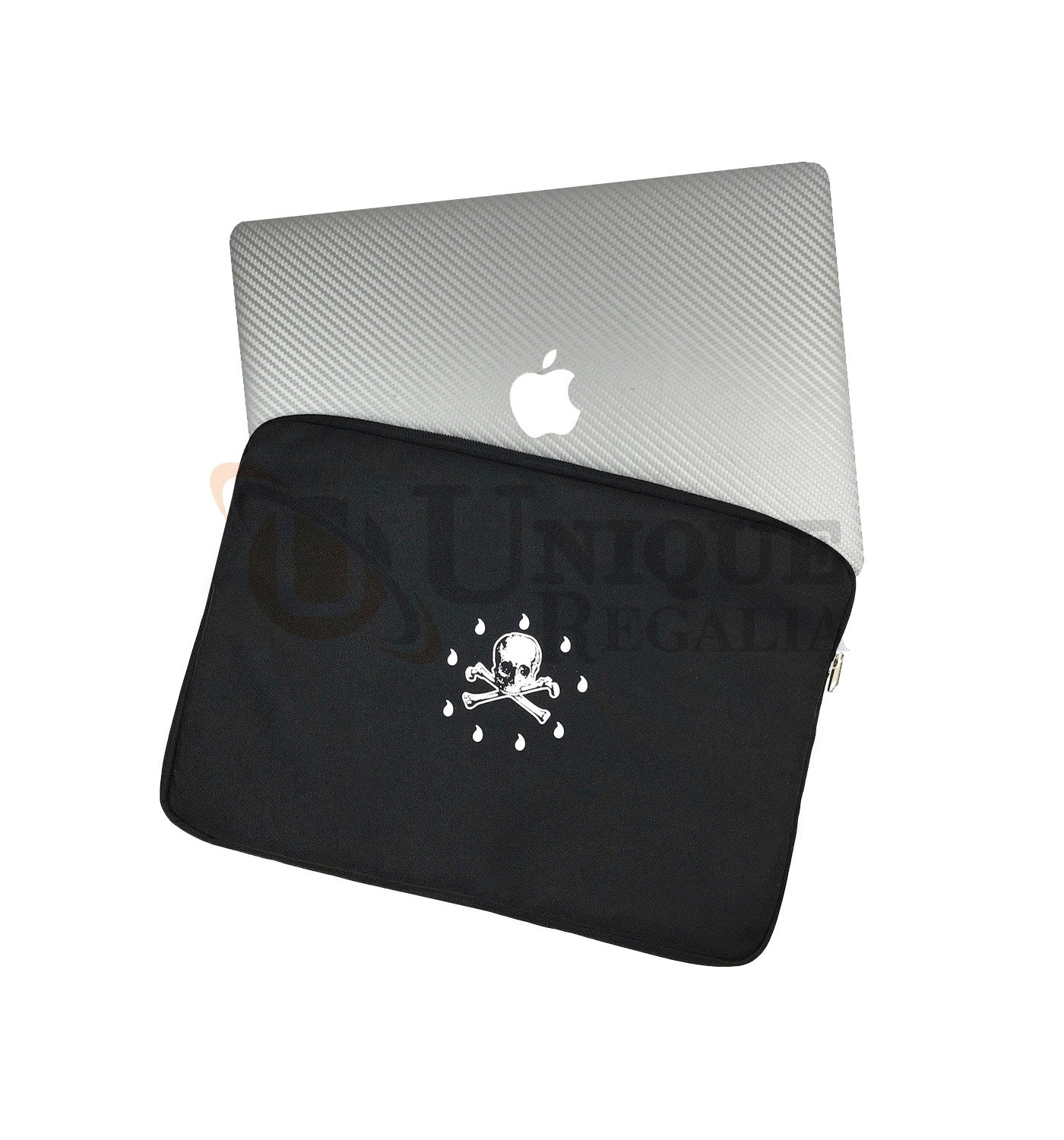 Masonic Laptop Cover with skull bone printing