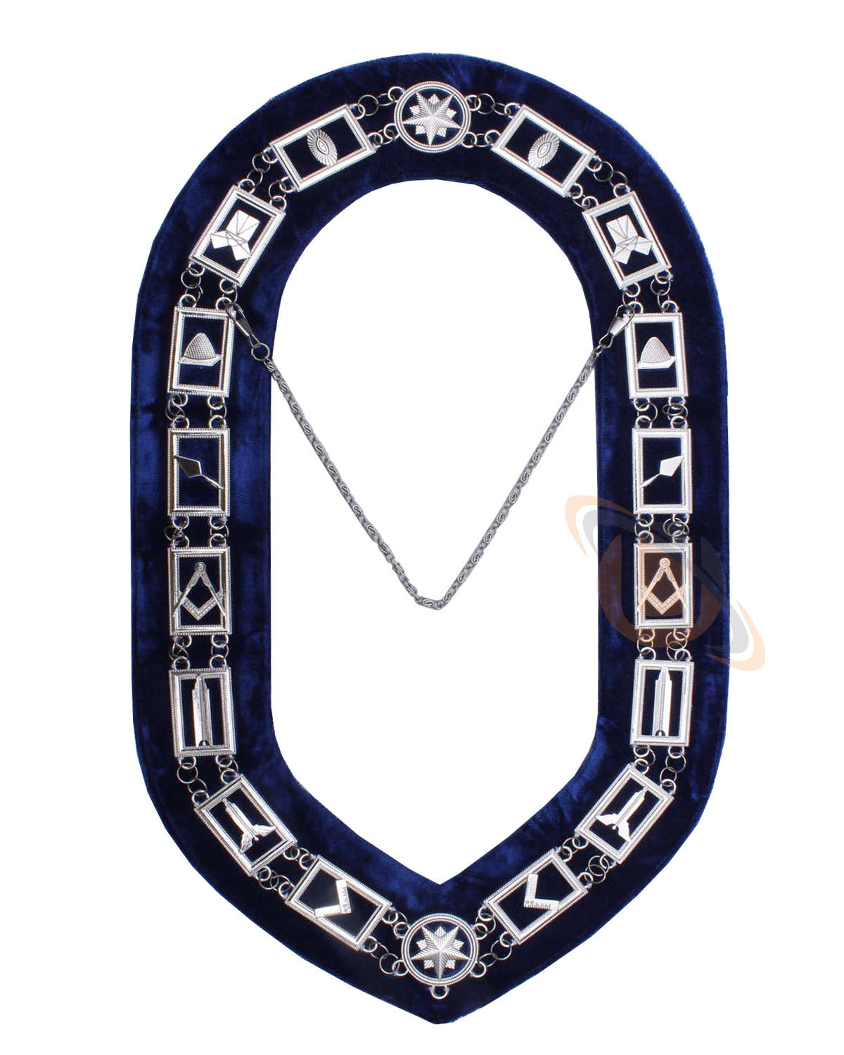 MASONIC BLUE LODGE CHAIN COLLAR - kitchcutlery
 - 1