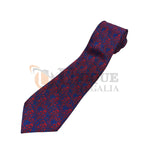 Masonic Regalia Freemason Tie with Skull bone and GSquare Comapass _unique Regalia