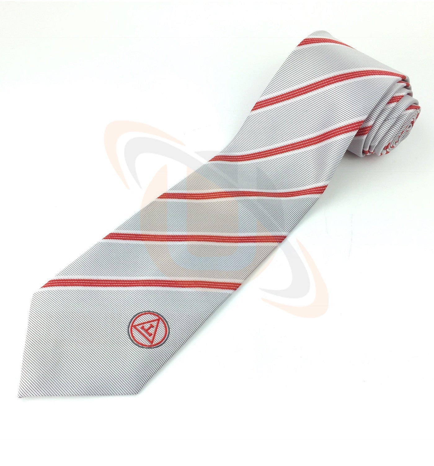 Masonic Regalia Silk Tie with Royal arch Triple taus Mens Necktie _Unique Regalia