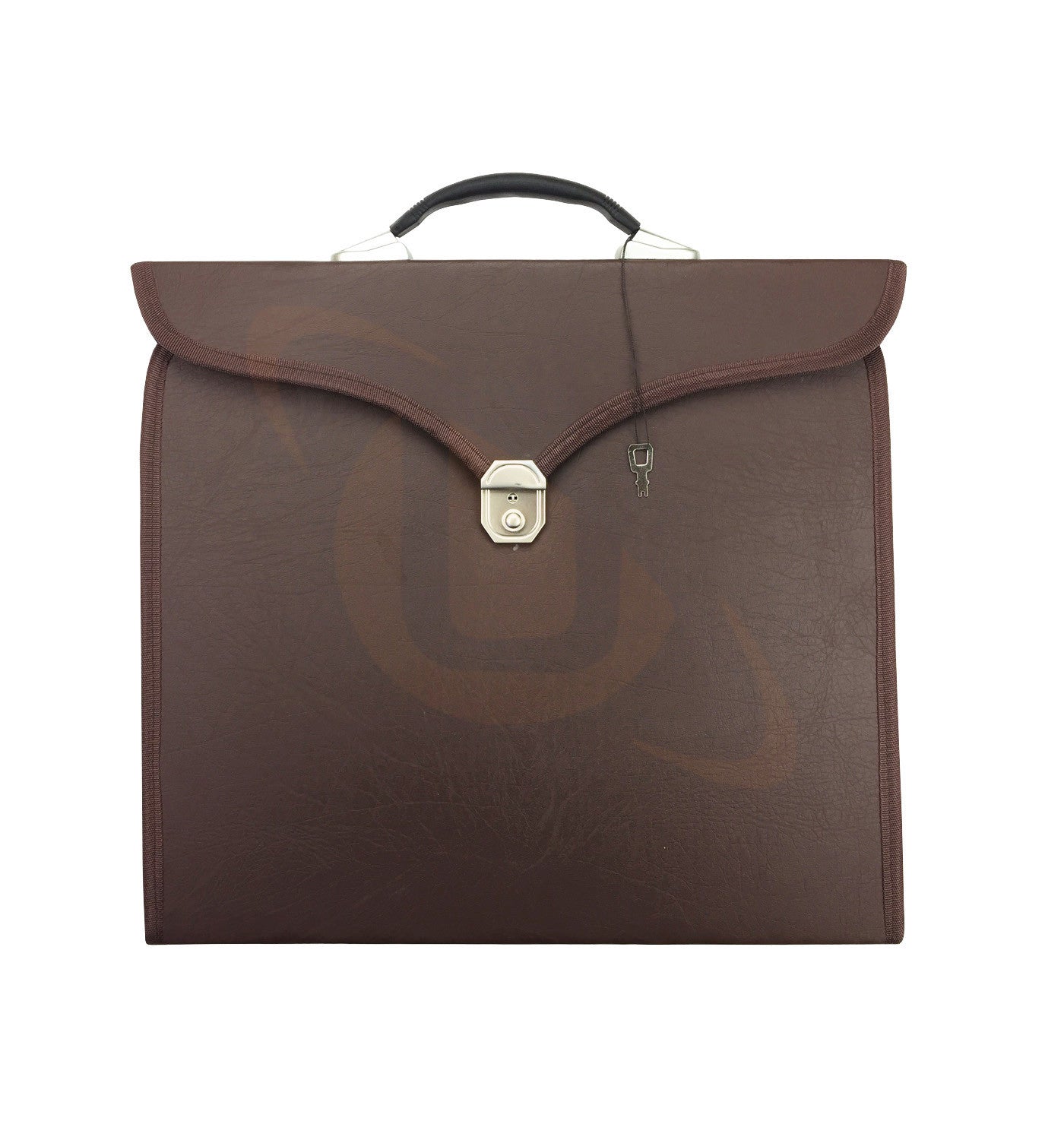 Masonic Regalia MM/WM Apron Case  (Brown HRD) - kitchcutlery
 - 1