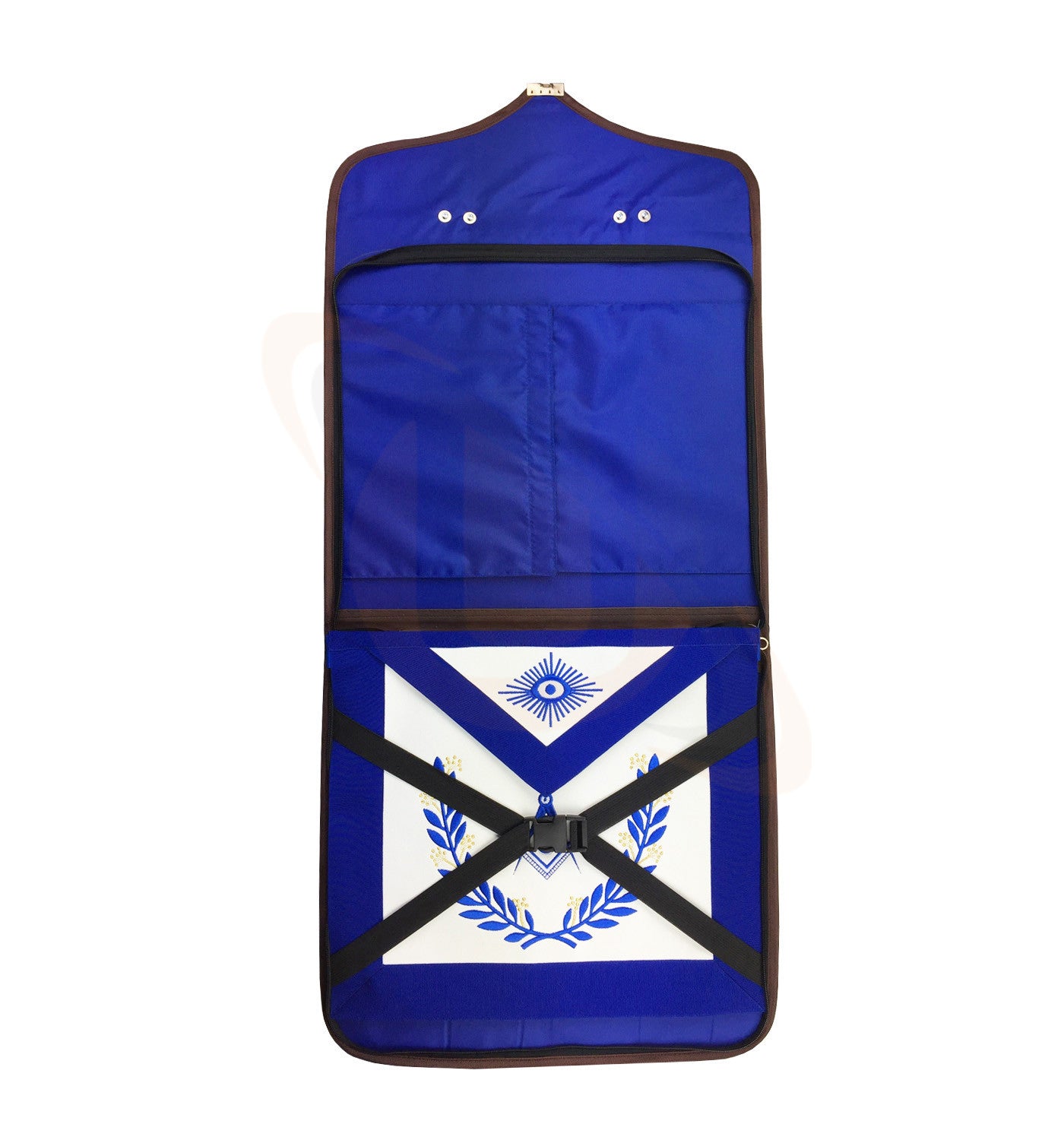 Masonic Regalia MM/WM Apron Case  (Brown HRD) - kitchcutlery
 - 5