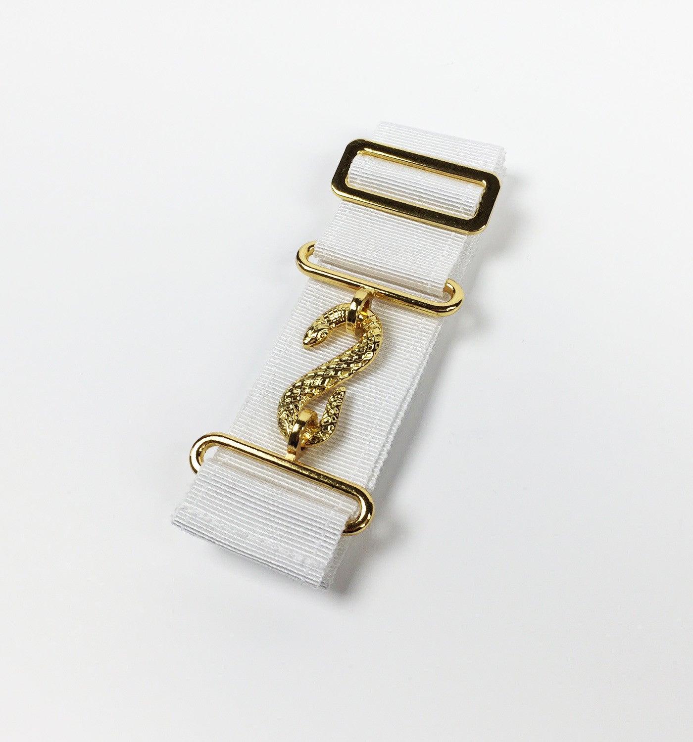 Masonic Belt Extender White Unique_Regalia