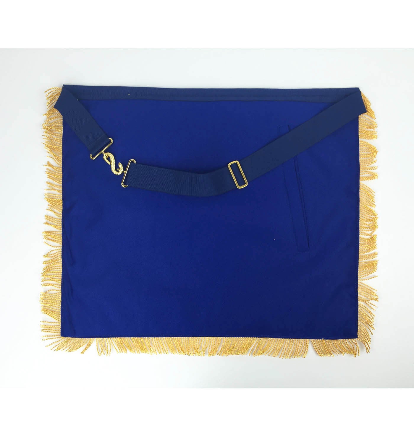 Masonic Blue Lodge Past Master Gold Machine Embroidery Apron - kitchcutlery
 - 5
