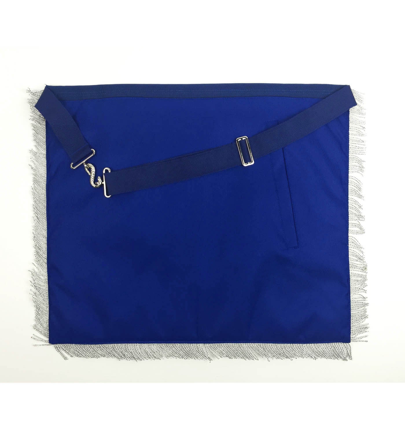 Masonic Blue Lodge Past Master Silver Machine Embroidery Freemasons Apron - kitchcutlery
 - 6