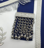 Masonic Blue Lodge Past Master Silver Machine Embroidery Freemasons Apron - kitchcutlery
 - 4