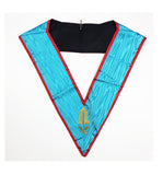 MEMPHIS MISRAIM OFFICER COLLARS Machine Embroidery Set - Set of 9 Collar