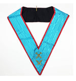 MEMPHIS MISRAIM OFFICER COLLARS Machine Embroidery Set - Set of 9 Collar