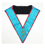 MEMPHIS MISRAIM OFFICER COLLARS Machine Embroidery Set - Set of 9 Collar