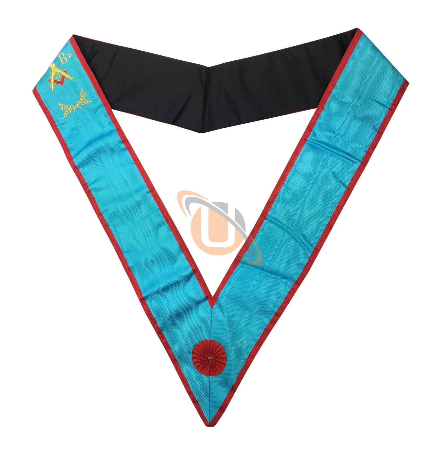 Masonic Blue Lodge worshipful Master Mason Apron and sash set - kitchcutlery
 - 6