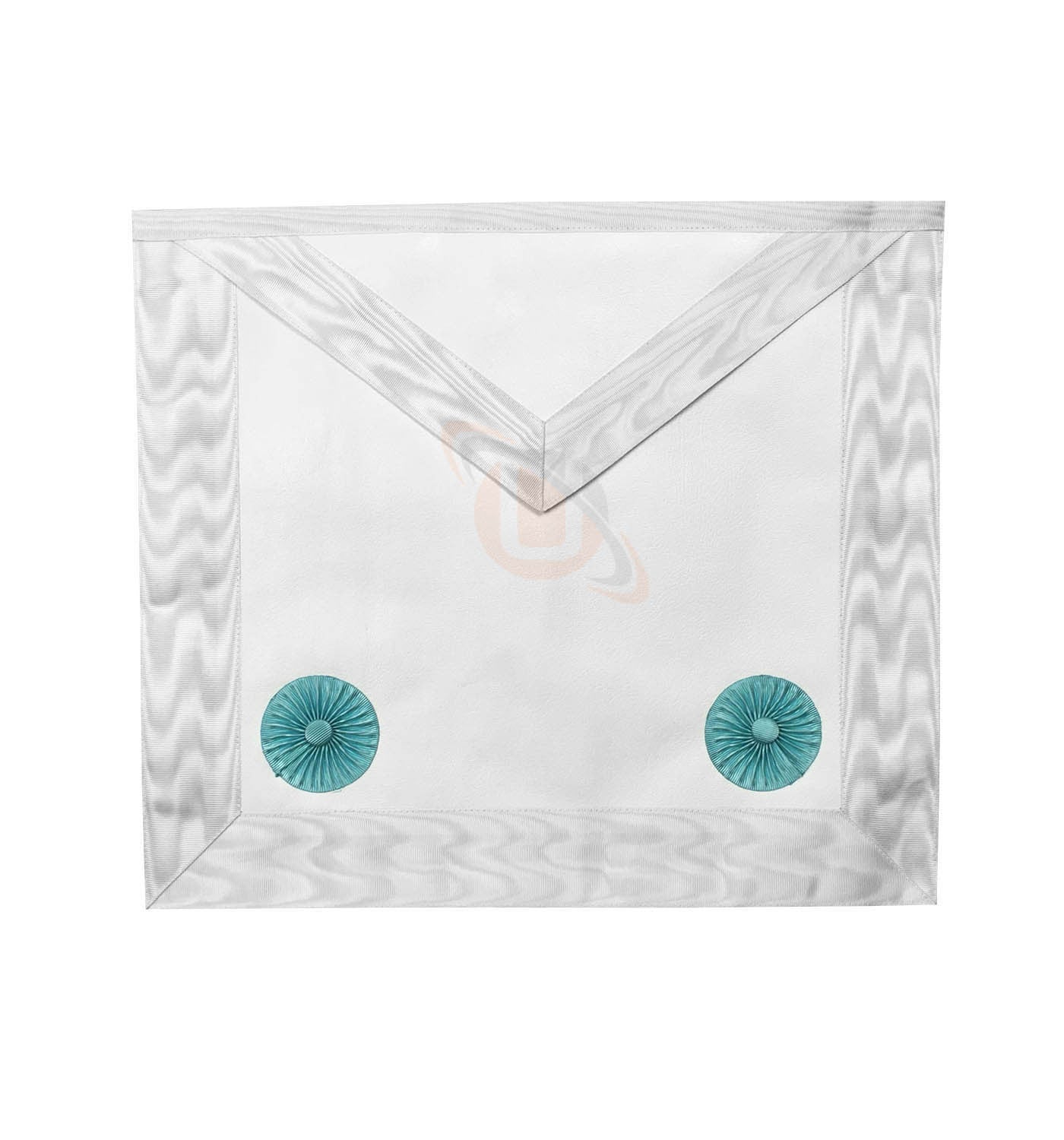 Masonic Blue lodge Fellow Craft Apron with Rosettes - kitchcutlery
 - 1