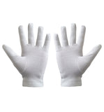 Masonic Knight Templar KT 100% Cotton Machine Embroidery white Glove - kitchcutlery
 - 3