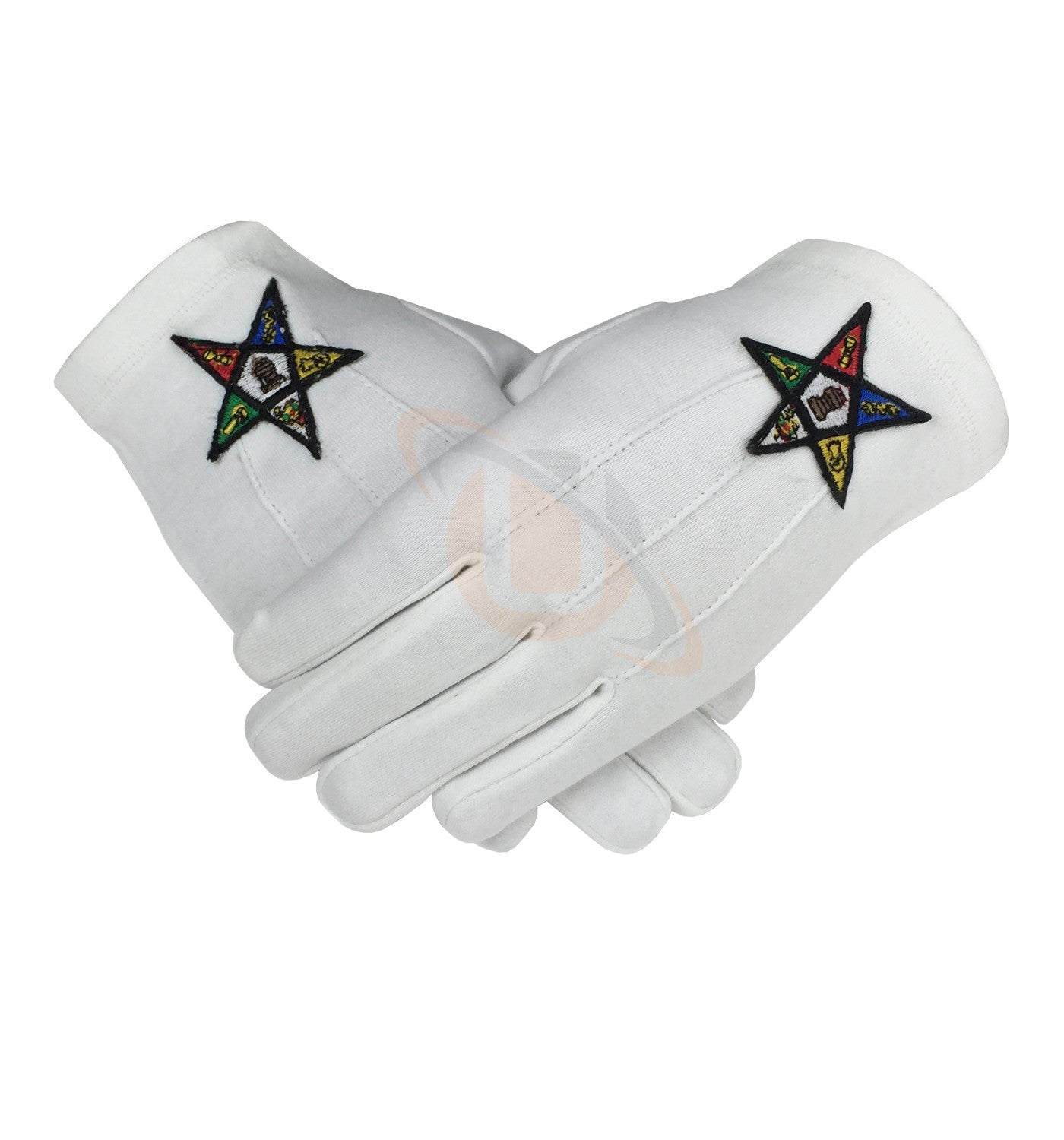 Masonic OES Order of the Eastern Star 100% Cotton Glove - kitchcutlery
 - 1