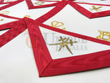 Masonic Scottish Rite Officers Apron Set of 9 AASR (REAA)