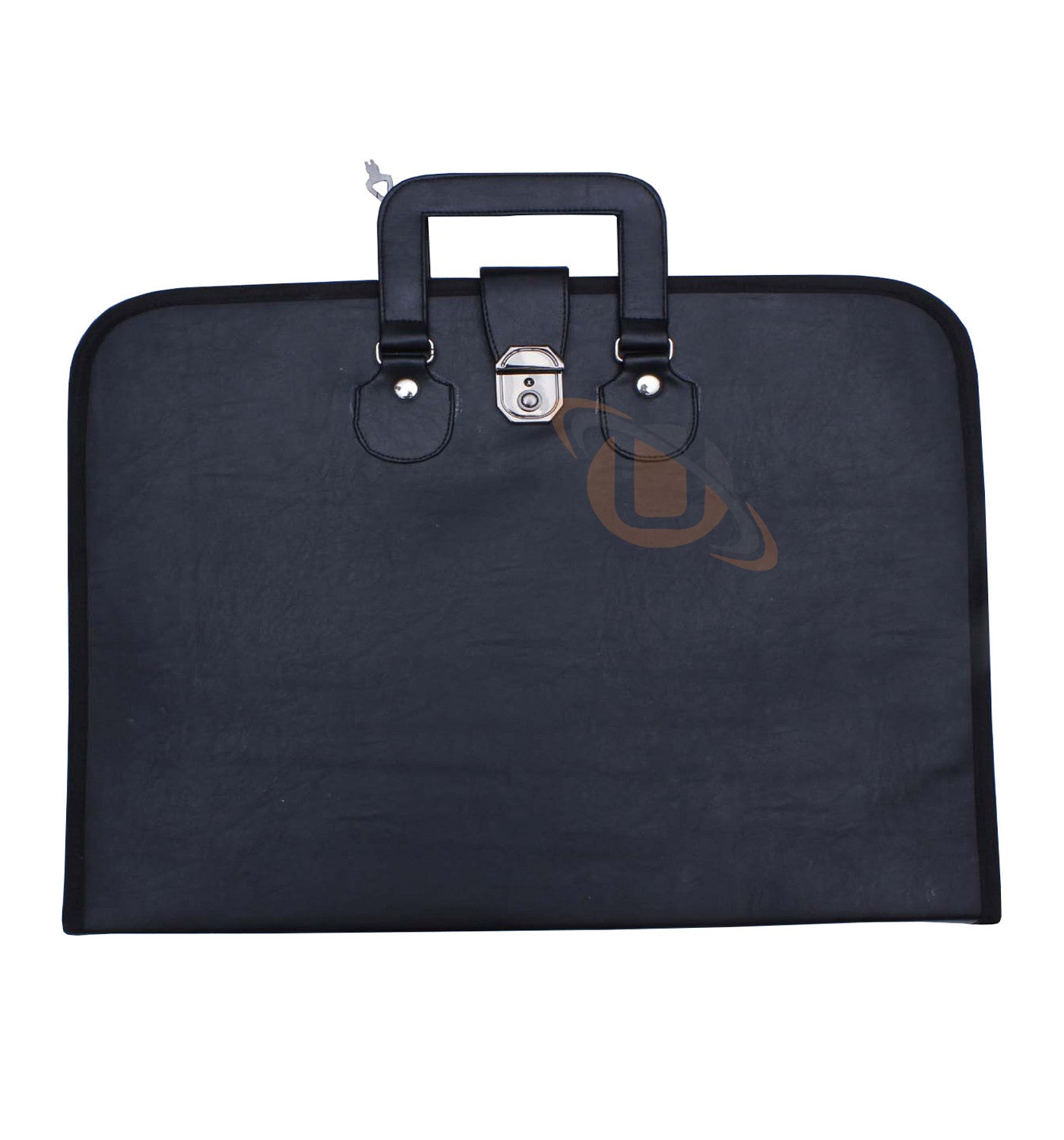 Masonic Regalia MM/WM Apron+Chain Collar Case (Black) - kitchcutlery
 - 1