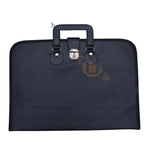 Masonic Regalia MM/WM Apron+Chain Collar Case (Black)