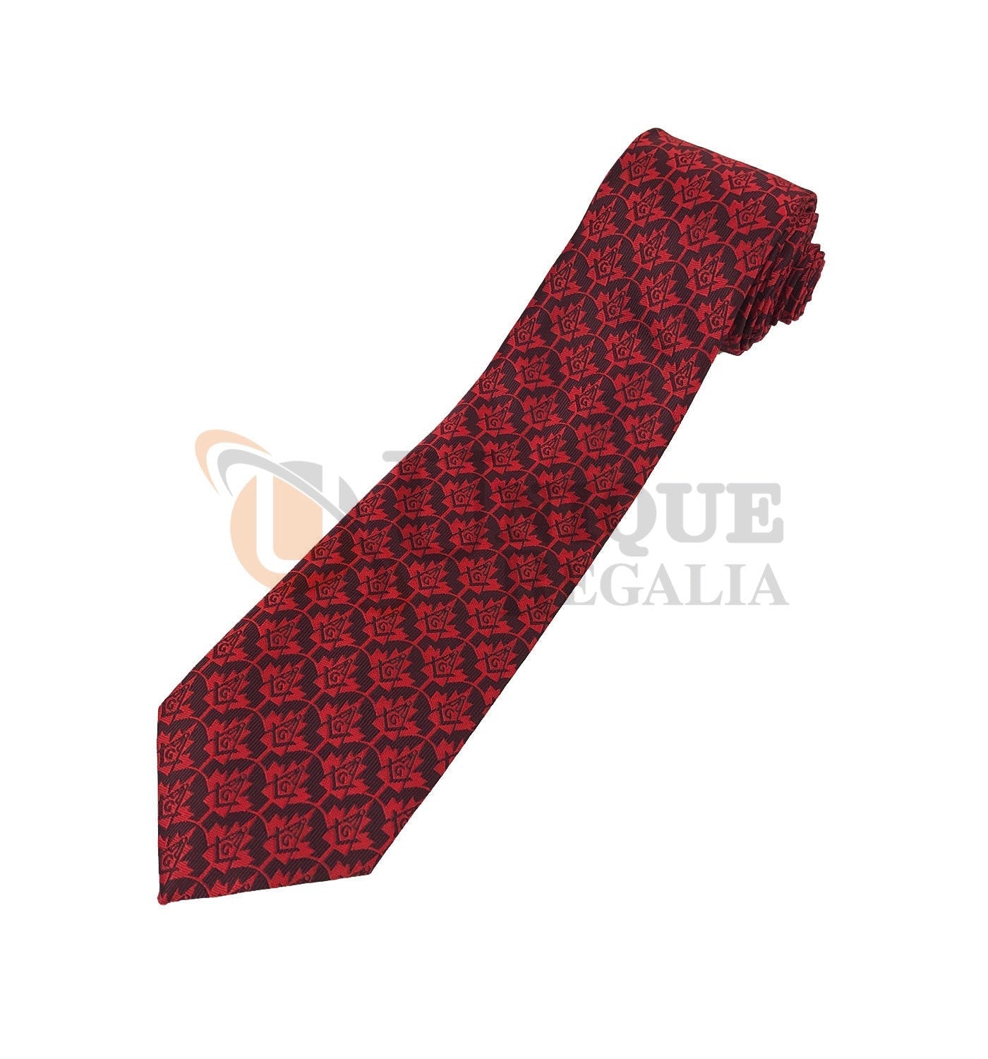 Masonic Regalia Freema Rson Tie with Candian Maple Leaf Unique Regalia