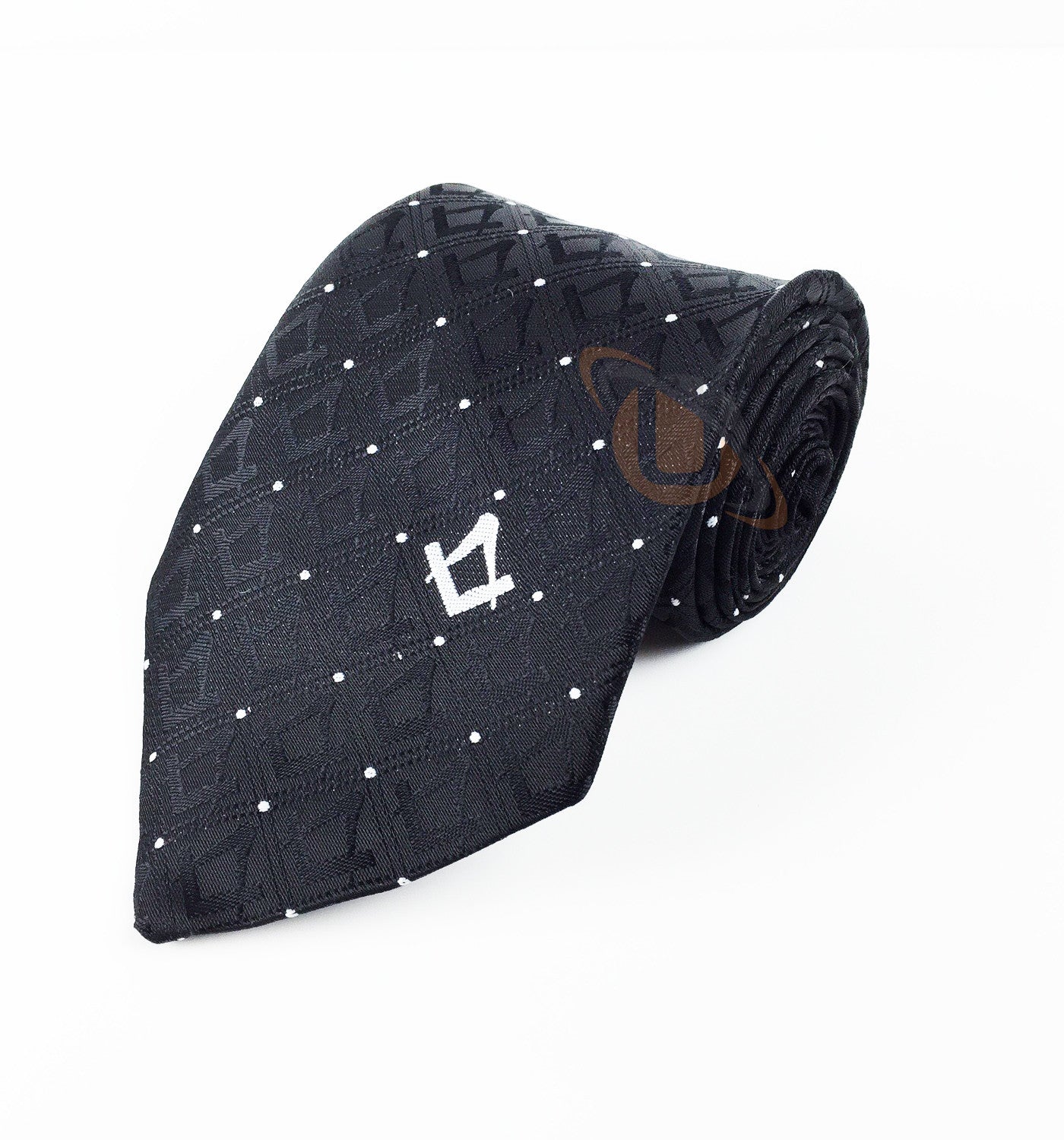 Masonic Regalia Tie with Polkadot - Unique Regalia