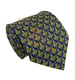 Masonic Regalia Tie with Gold Square Compass & G